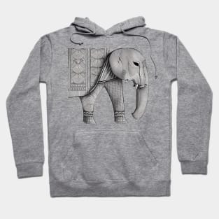 Elephant Byzantine style Hoodie